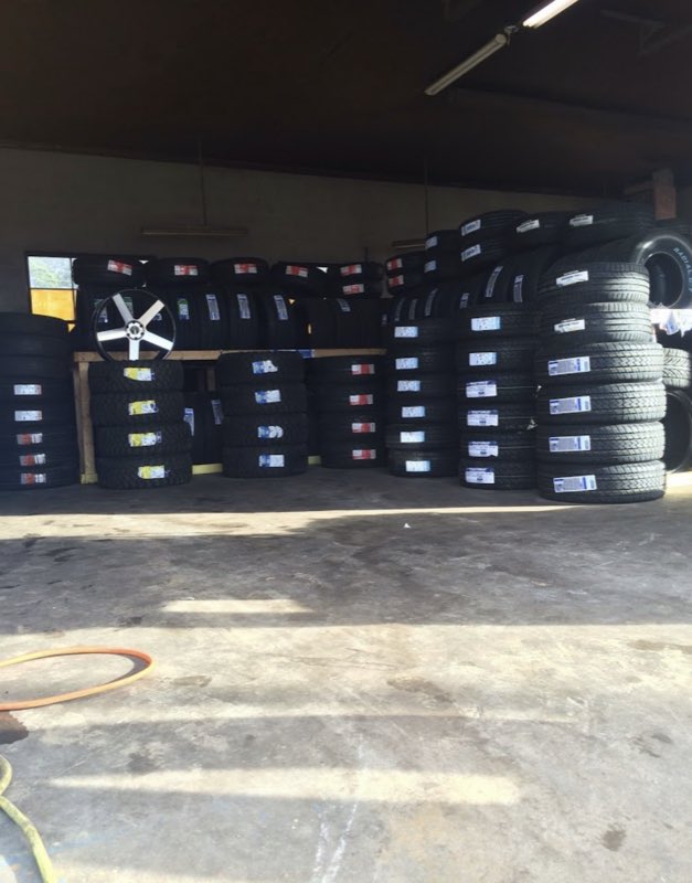 Pine Bluff Tire INC tire inventory